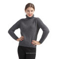 Best selling trendy style dark gray knitted sweater